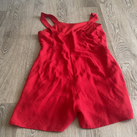 Altered State Red Romper with Structure Size M - Picture 4 of 4